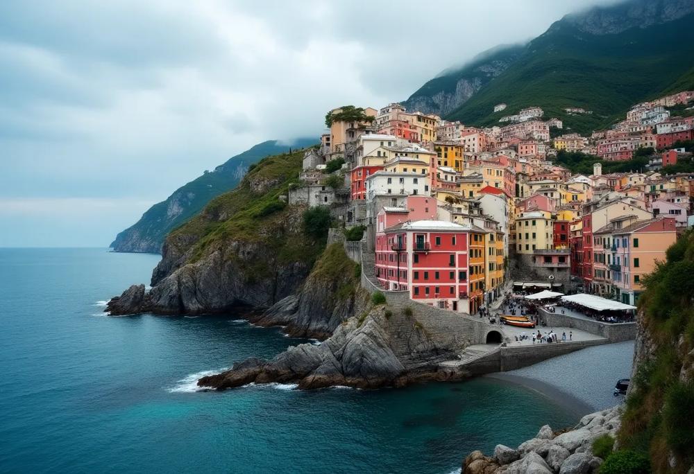 Coastal village
