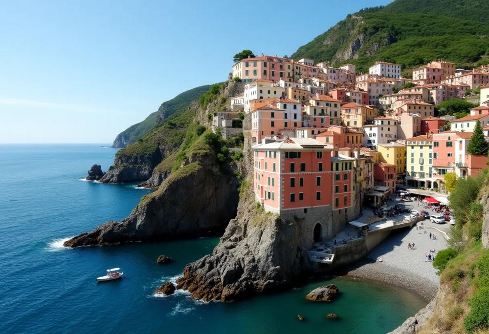 Coastal village