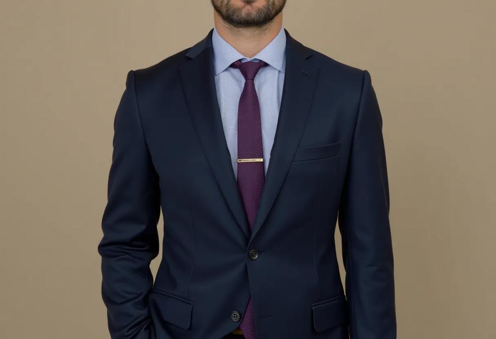 Navy suit
