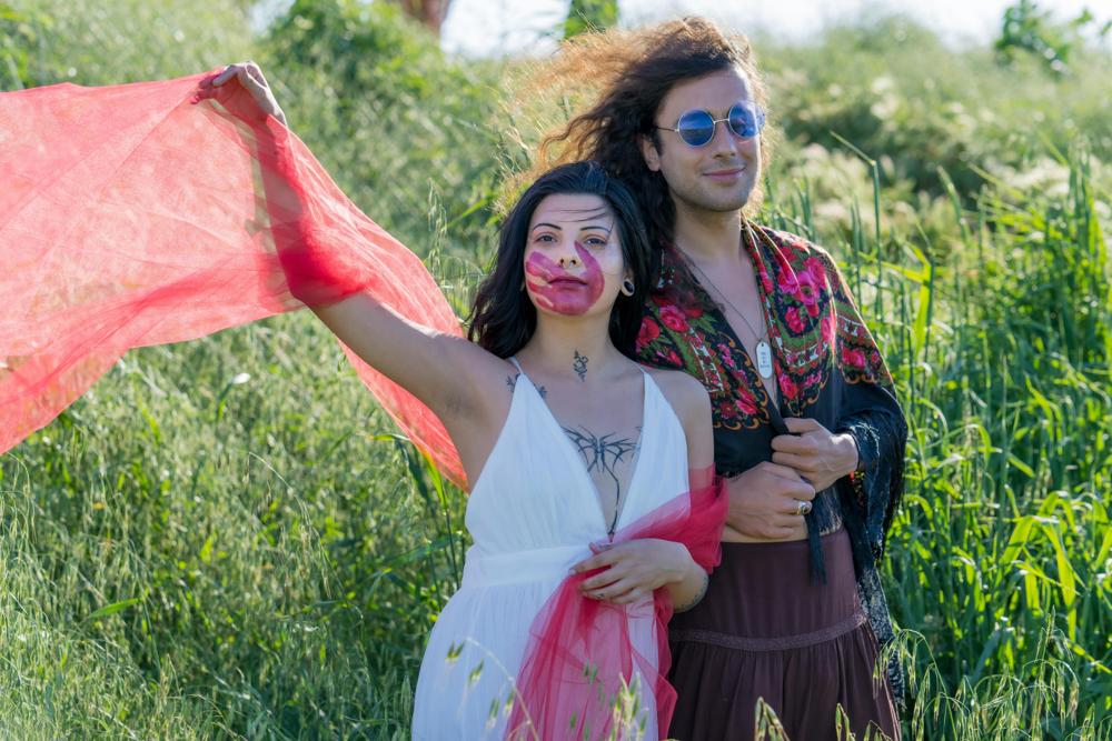 hippie gathering