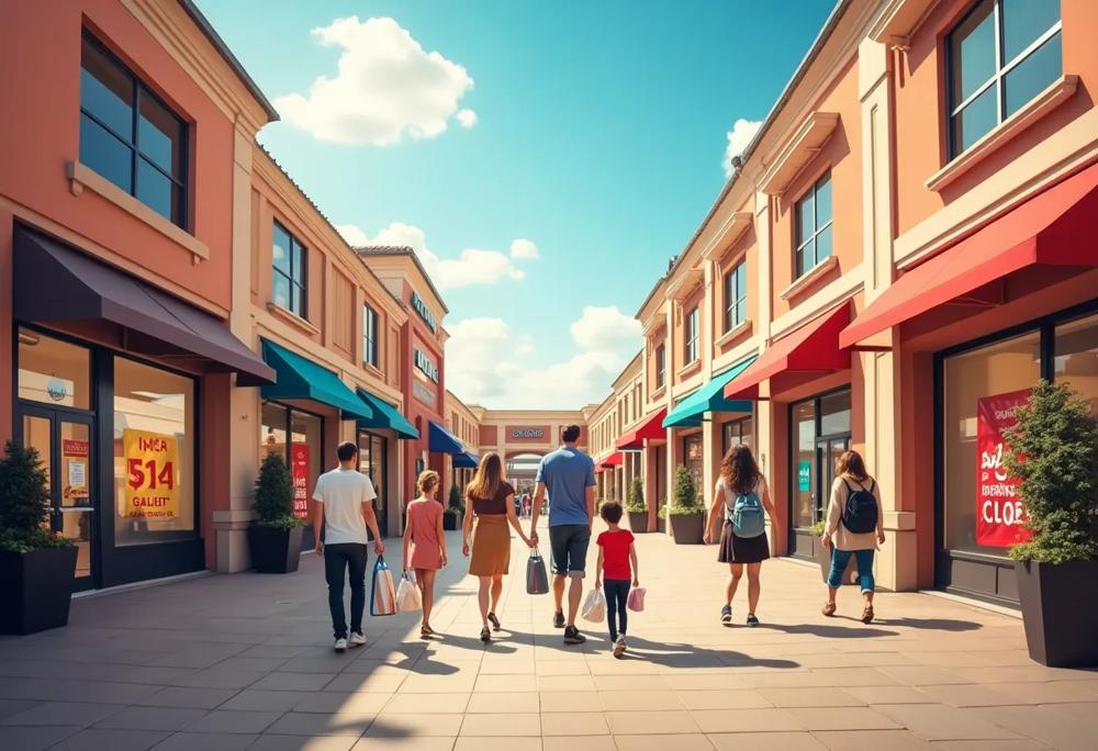 shopping center